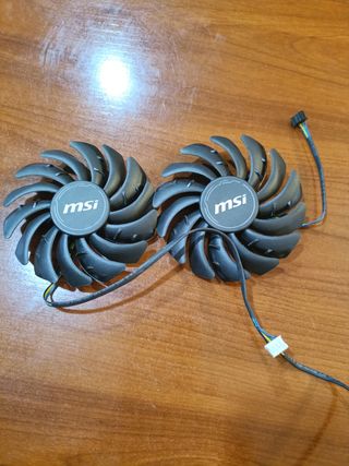 Ventiladores MSI para gráfica