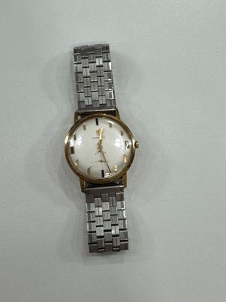 Festina Antichoc - Reloj dorado y plateado