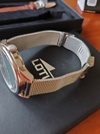 Reloj Lotus Hombre Verde - 2 correas minimalista