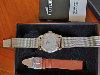 Reloj Lotus Hombre Verde - 2 correas minimalista