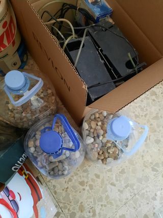 Acuario 300L con el mueble.