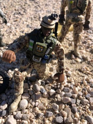 Lotto di action figures militari con moto!