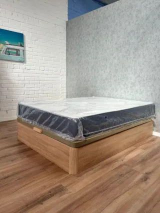 Canapé abatible blanco - Oferta
