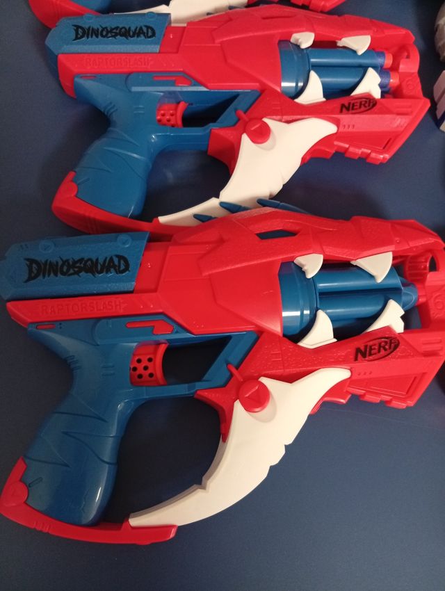 7 Pistolas Nerf: DinoSquad, Elite, Commander