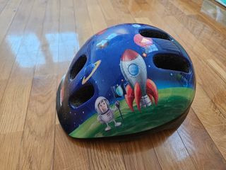 Casco bici niño, espacial
