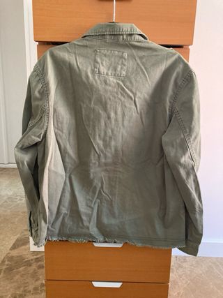 Chaqueta vaquera verde