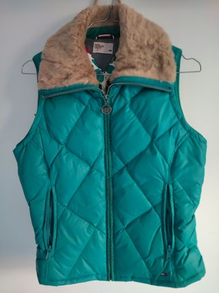 Chaleco Tommy Hilfiger S - Verde azulado. 