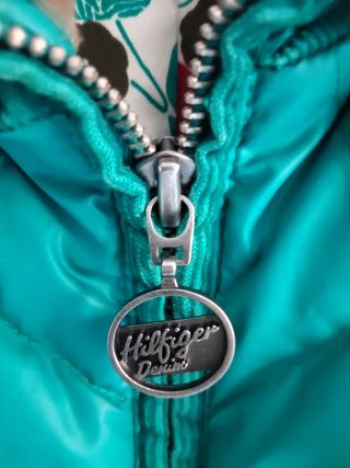 Chaleco Tommy Hilfiger S - Verde azulado. 