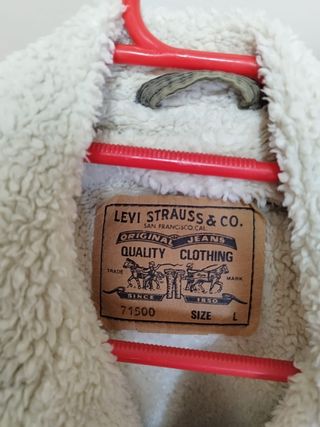 Cazadora Levi's Corduroy Gris