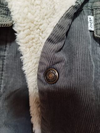 Cazadora Levi's Corduroy Gris