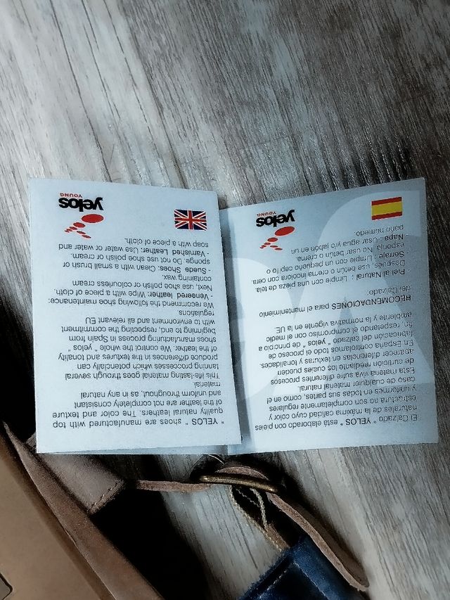 Sandalias YELOS beige-marrón 41