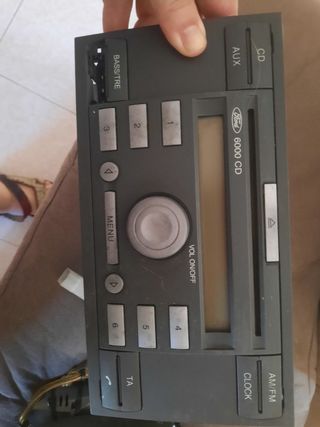 Radio Coche Ford 6000 CD Gris
