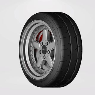 Ruedas AC Schnitzer Type 1 de resina a escala