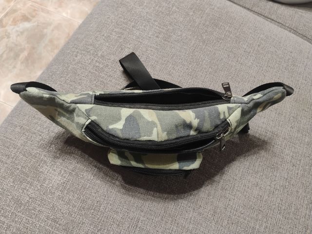 Riñonera militar | Bolso cintura camuflaje