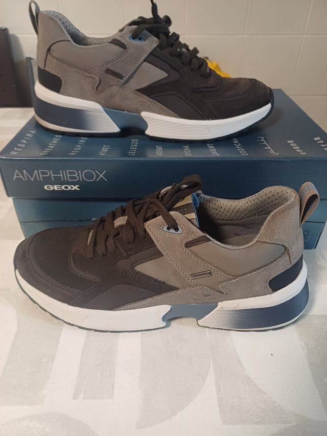 Geox U Naviglio B: Sneakers Marrón