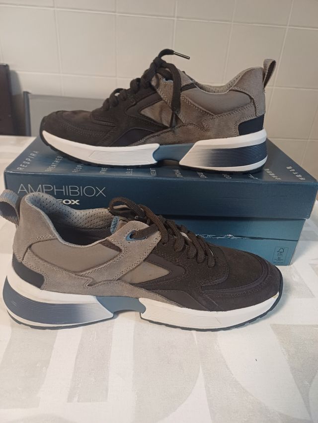 Geox U Naviglio B: Sneakers Marrón