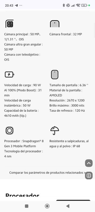 Xiaomi 14 - 512gb - Negro