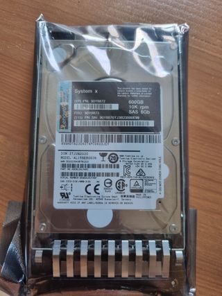 HDD Lenovo 600GB SAS 10K