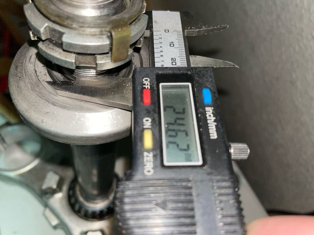 Tija horquilla Yamaha TZR 250 3XV