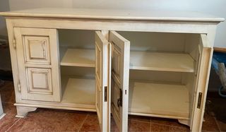 Mueble madera blanco - 4 puertas