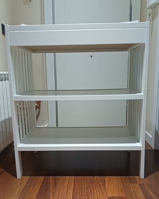 Cambiador bebé Ikea Gulliver blanco