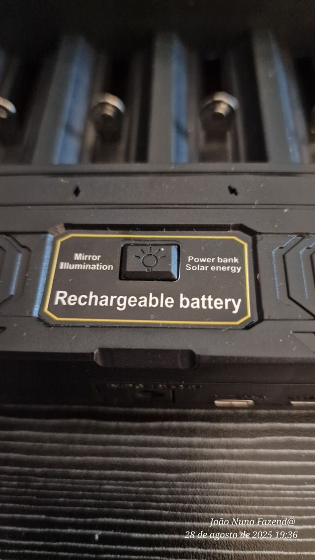 Carregador inteligente Solar de bateria de lítio