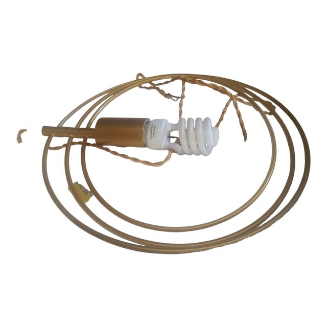 Lustre Teto Moderno Dourado