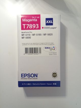 Cartucho T7893 XXL Epson Magenta