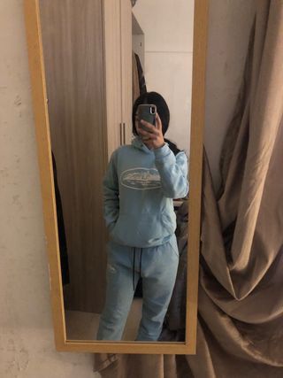 Tuta sportiva blu