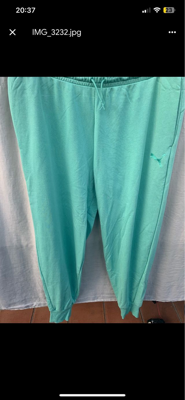 Sudadera Puma turquesa