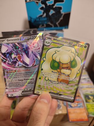 Lote ETB abierta Fulgor Negro pokemon jcc