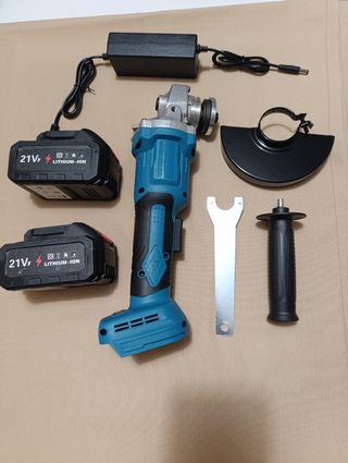 Amoladora angular 21v - 2 baterías