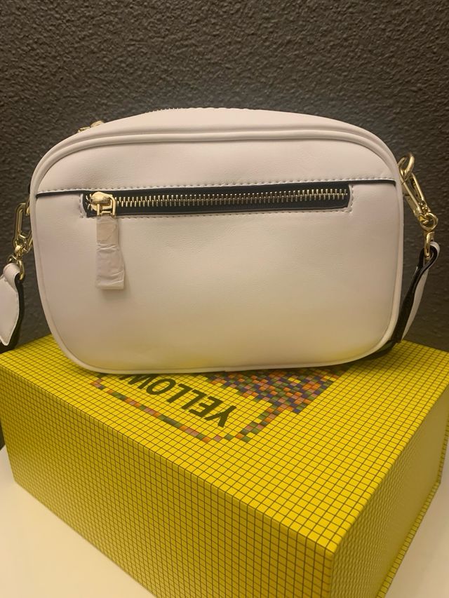 Bolso bandolera YELLOW blanco