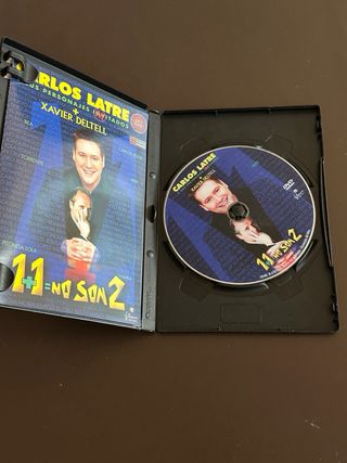 DVD Carlos Latre: 1+1=no son 2