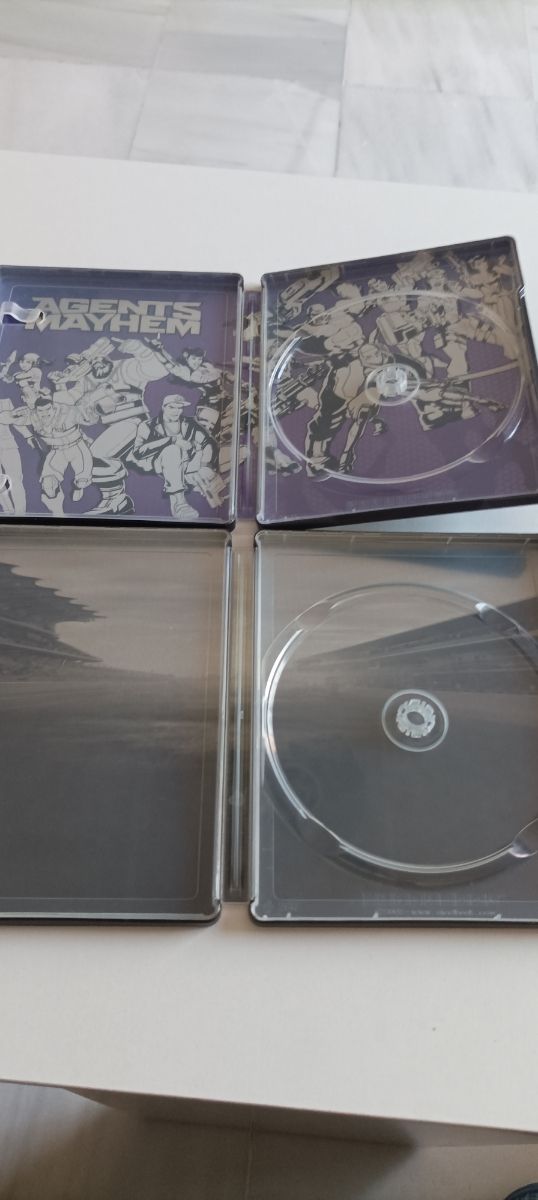 Pack cajas metálicas: Agents Mayhem & F1 2017