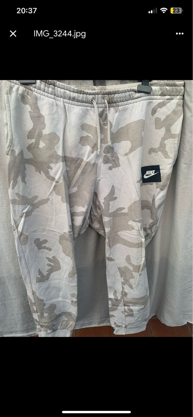 Pantalones Nike camuflaje beige escucho ofertas