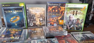 Colección videojuegos EL SEÑOR DE LOS ANILLOS !!
