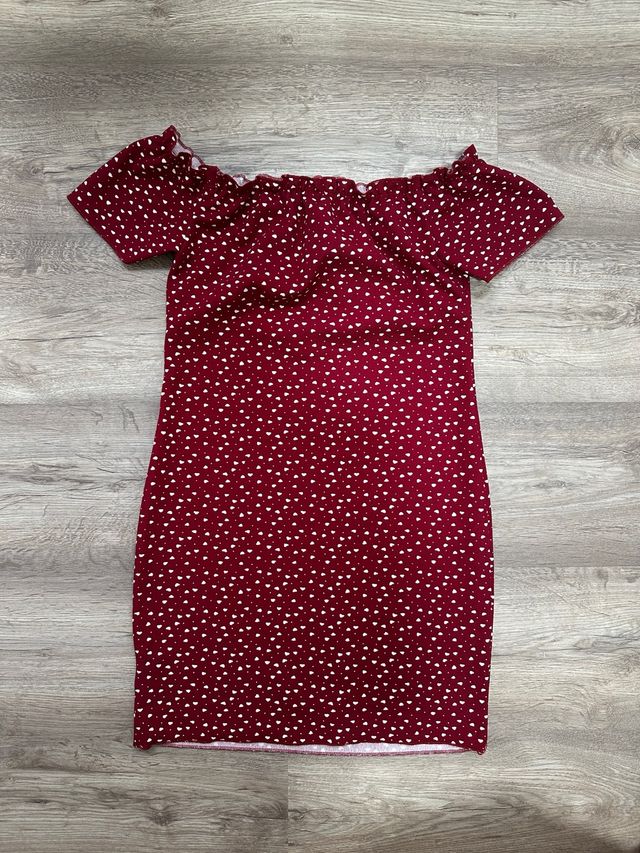 Vestido rojo corazones - NUEVO
