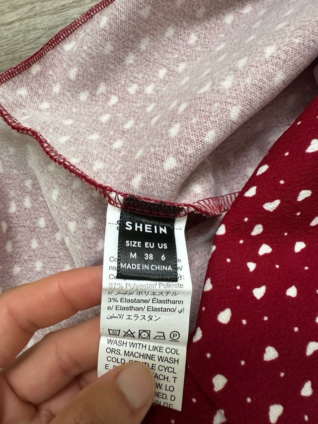 Vestido rojo corazones - NUEVO