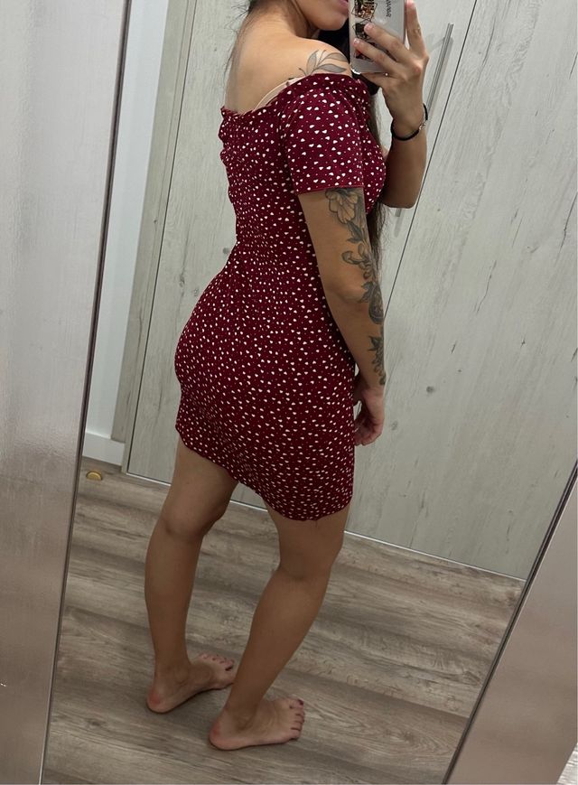 Vestido rojo corazones - NUEVO