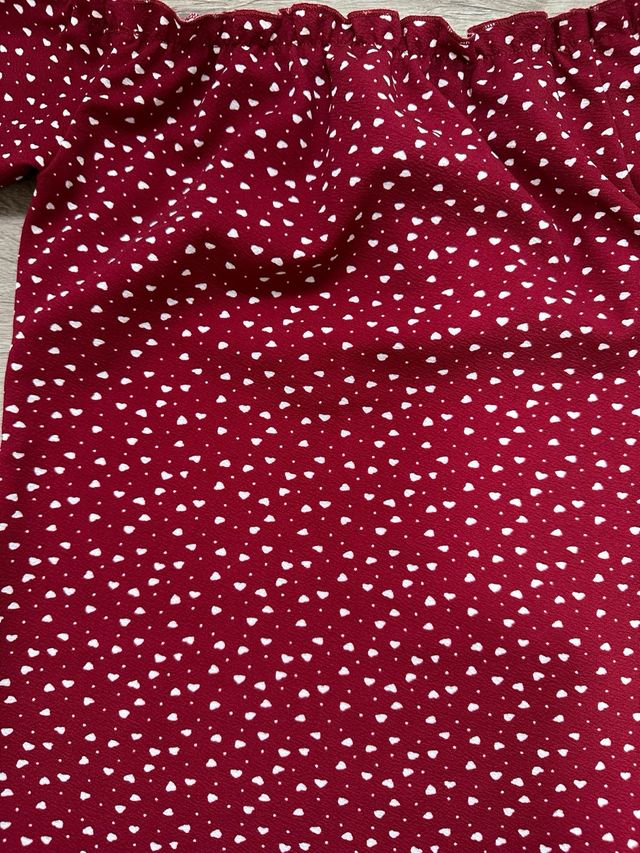 Vestido rojo corazones - NUEVO