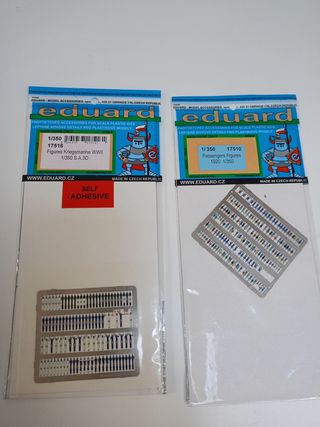 Figuras escala 1/350 Eduard