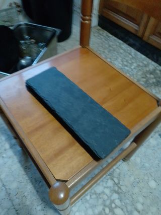 Bandejas pizarra negra - Decoración
