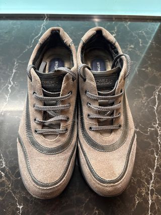 Stonefly - Scarpe in suede grigio