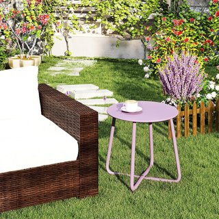 Mesa metalica Purpura exterior
