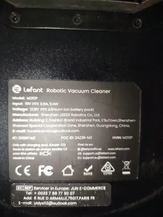 Lefant M210P Robot Aspirador