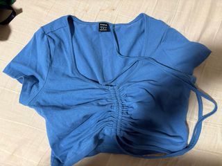 Top Shein azul 
