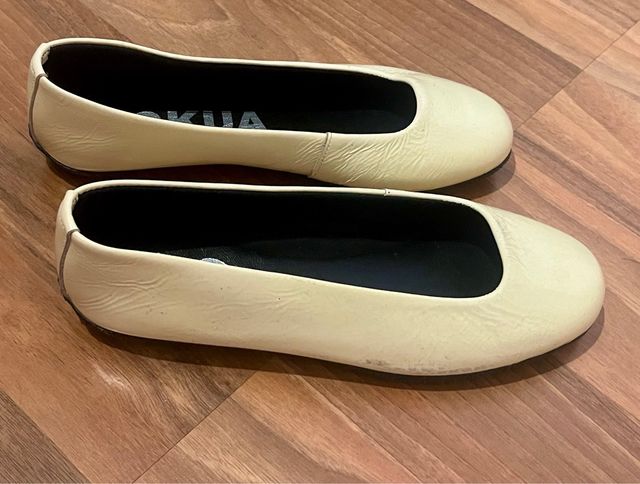 Bailarinas Kokua beige - talla 38