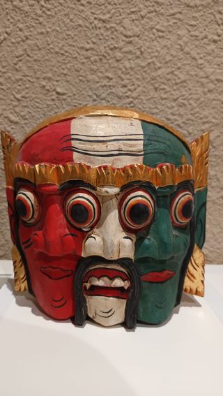 Máscara balinesa.Rey Barong
