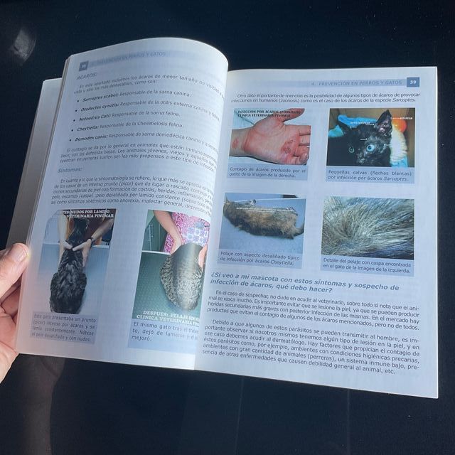 /|||Libro "Cuidados y 1os auxilios perros y gatos"